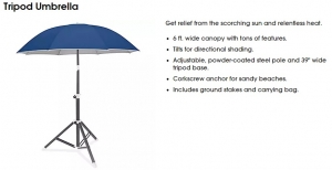 Primary image for the 137 - Tripod Umbrella Auction Item