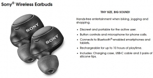 Primary image for the 140 - Sony Earbuds Auction Item