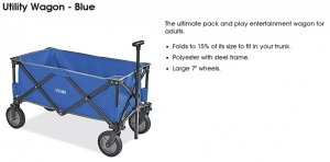 Primary image for the 141 - Utility Wagon - Blue Auction Item