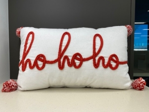 Primary image for the 121 - Ho Ho Ho Pillow Auction Item