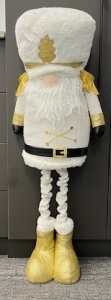 Secondary image for the 174 - Christmas Gnome with Stretchable Legs Auction Item