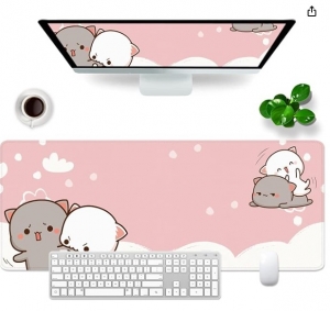 Primary image for the 196 - XL Pink Kawaii Gaming Mouse Pad Auction Item
