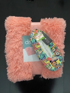 Primary image for the 214 - Rugrats Slippers and Fuzzy Blanket Auction Item