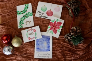 Primary image for the 10 Watercolour greeting cards by Rebecca Alberts Watercolour Designs Auction Item