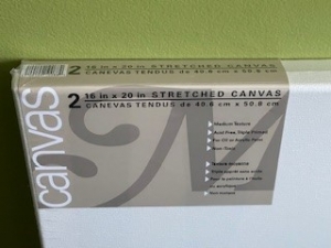 Secondary image for the Stretched canvas 16x20” (2 pack) Auction Item