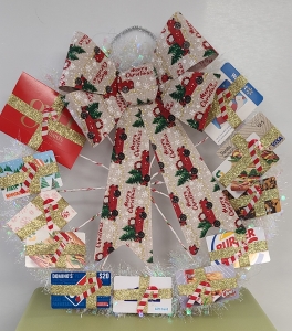 Primary image for the 5th grade - Gift Card Christmas Wreath Auction Item