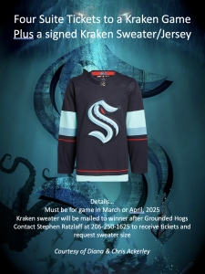 Primary image for the Kraken Suite Tickets + Signed Jersey Auction Item