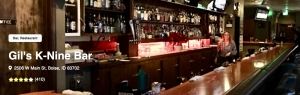 Secondary image for the GIL'S K9 BAR #1 Auction Item
