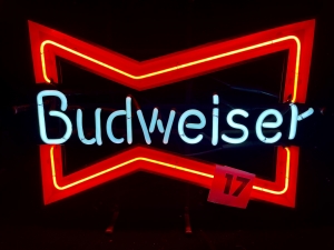 Primary image for the Man Cave Starter Pack - Budweiser Neon Sign Auction Item