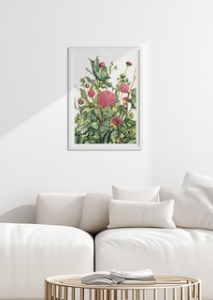 Primary image for the Lost in Dahlia - Gabrielle Gatt limited edition A3 print Auction Item