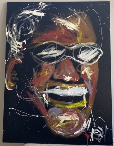 Primary image for the ORIGINAL PAINTING OF RAY CHARLES Auction Item