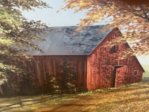 Secondary image for the COZY AUTUMN PAINTING Auction Item