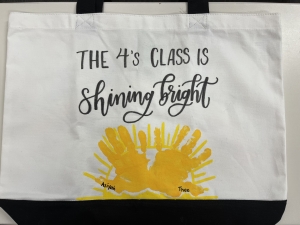 Primary image for the 4s Handprint Tote Bag Auction Item