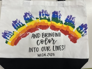 Secondary image for the 4s Handprint Tote Bag Auction Item