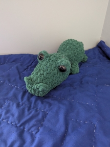 Primary image for the Handmade Crochet Alligator Auction Item