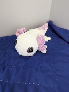Primary image for the Handmade Crochet Axolotl Auction Item