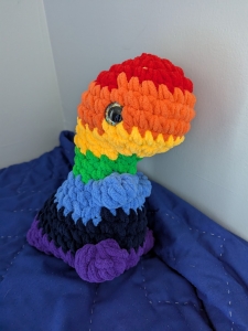 Primary image for the Handmade Crochet Dino Auction Item