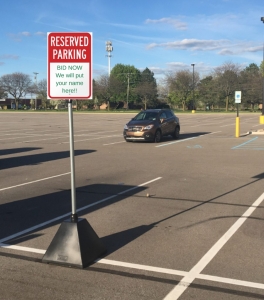Primary image for the RESERVED PARKING SPOT FOR THE SEASON Auction Item