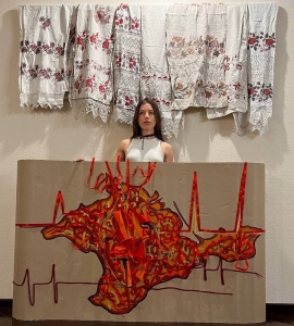 Secondary image for the Heartbeat Crimea by Aziza Eskender Auction Item