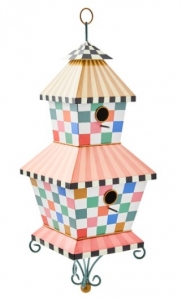 Primary image for the MacKenzie-Childs Dolce Vita Check Birdhouse Auction Item