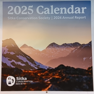 Secondary image for the American Kestrel Nest Box and Sitka Conservation Society T-shirt and Calendar Auction Item