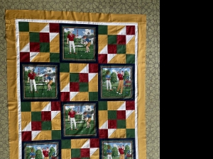 Primary image for the Hand Sewn Golf Quilt Auction Item