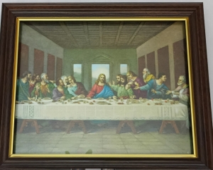 Primary image for the Framed Last Supper Picture Auction Item