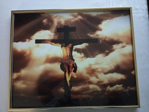 Primary image for the Framed Crucifixion Picture Auction Item