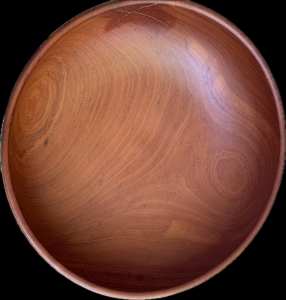 Primary image for the Beautiful wooden bowl-13 inch circumference Auction Item