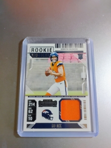 Secondary image for the 2024 Panini Contenders Football #RTS-BNX Rookie Ticket Patch, Variation.  Auction Item