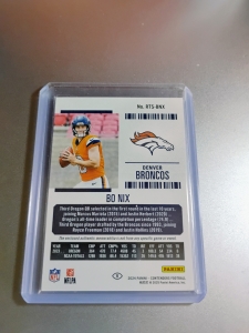 Secondary image for the 2024 Panini Contenders Football #RTS-BNX Rookie Ticket Patch, Variation.  Auction Item