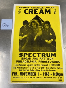 Primary image for the S18: Cream Farewell Concert Replication Poster Auction Item