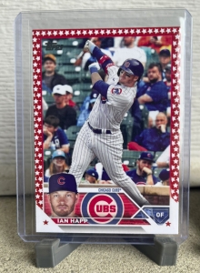 Primary image for the 2023 Topps Ian Happ Independance Day Parallel, Seller ID: Jeske /76 Auction Item