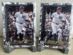 Primary image for the 2025 Topps Ben Rice Rookie 2-Pack attack, Yankees, Diamante and Cactus League Parallels Auction Item