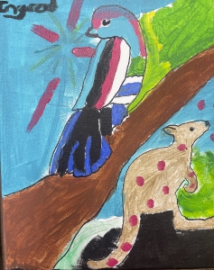 Primary image for the Bird and Kangaroo Auction Item
