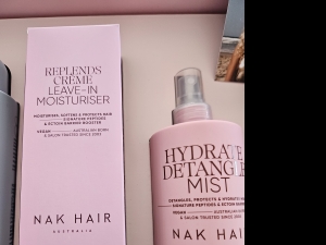 Secondary image for the $100 Lavish Hair & Beauty Co Voucher and Nak Hair Gift Pack  Auction Item