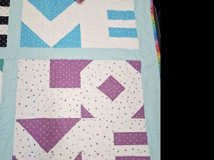 Secondary image for the Handmade Single Bed Quilt Auction Item
