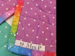 Secondary image for the Handmade Single Bed Quilt Auction Item