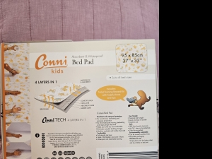 Secondary image for the Waterproof and Absorbent Bed Pads by Connie Kids (pack of 2 pads) Auction Item