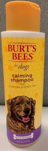 Primary image for the Burt's Bees calming shampoo for dogs, 16oz - damaged cap Auction Item
