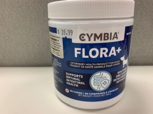 Primary image for the Cymbia Flora + for dogs, 90 chews - damage: caps stuck Auction Item