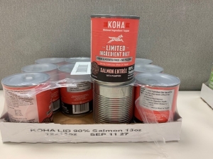 Primary image for the Koha Salmon Entree, 12 x 13oz - damaged pkg Auction Item