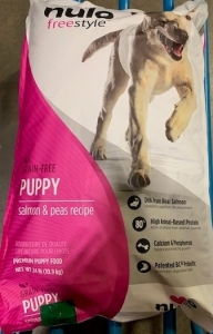 Primary image for the Nulo Puppy  salmon & peas recipe, 24lb. - damaged pkg Auction Item