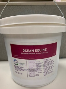 Primary image for the Ocean Equine, dried seaweed bend pellets for horses, 3kg - damaged pkg Auction Item