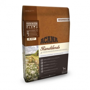 Primary image for the CPF Acana AHP Ranchlands 11.4kg [MIX/MATCH 4 BAGS PER PERSON] DAMAGE:  tear/puncture/seal Auction Item