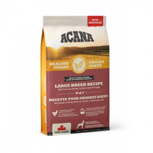 Primary image for the CPF Acana Healthy Grains Large Breed Recipe 10.2kg [MIX/MATCH 4 BAGS PER PERSON] DAMAGE:  tear/puncture/seal Auction Item