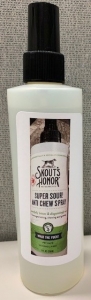 Primary image for the Scout's Honor Anti-Chew spray, 8 oz - damaged pkg/missing label Auction Item