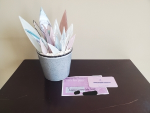 Primary image for the Fused Glass Art Plant & Gift Certificate Auction Item