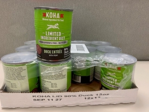 Primary image for the Koha Duck Entree, 12 x 13oz - damaged pkg Auction Item
