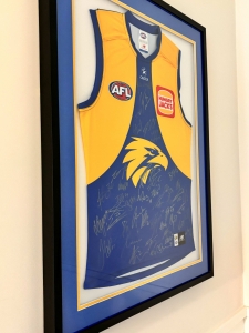 Secondary image for the Signed West Coast Eagles – 2025 Jumper Auction Item